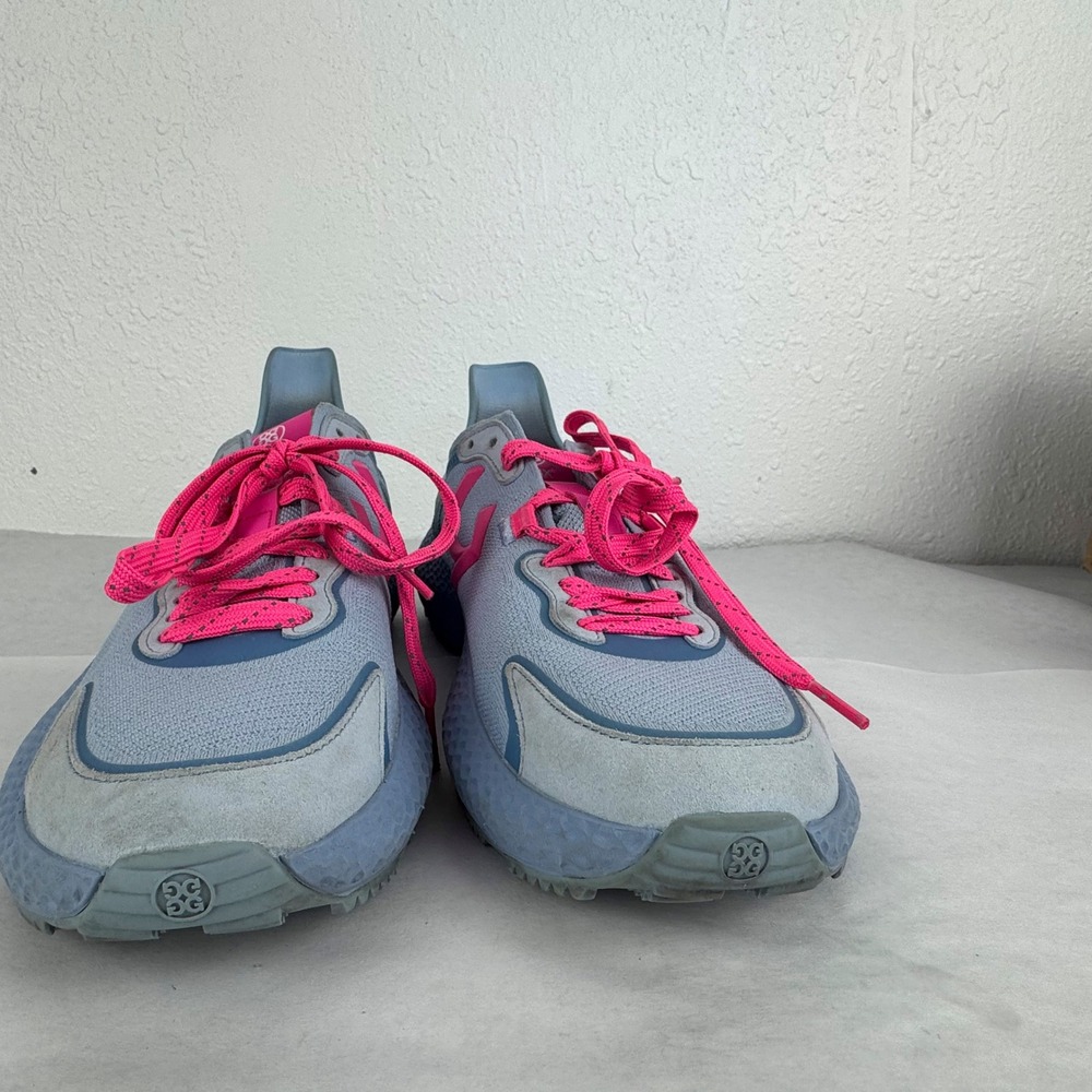 G/FORE MG4X2 Cross Trainer Golf Shoes Twilight Blue Pink Womens G4LS22EF32 - Picture 2 of 10